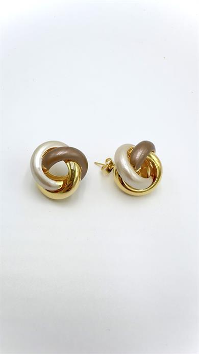 Vp 3 Renkli Dügüm Model Küpe