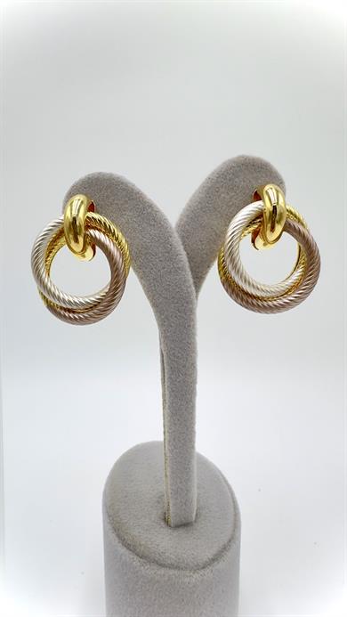 Vp 3 Renkli Halka Geçme Model Küpe