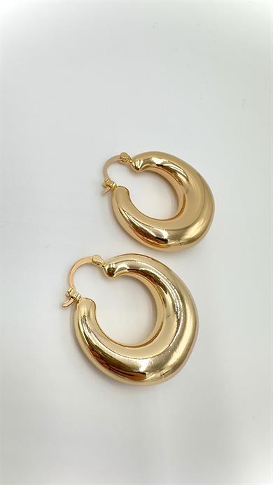 Vp Rose Gold Tasarım Halka Model Küpe