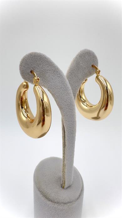 Vp Rose Gold Tasarım Halka Model Küpe