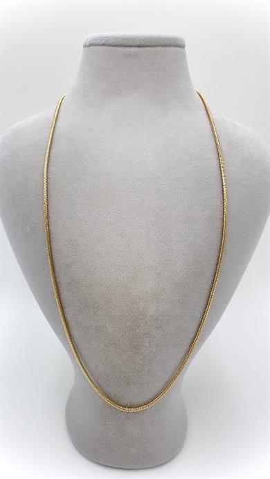 Vp Rose Gold Altın Kaplama Halat Model  Zincir 60cm