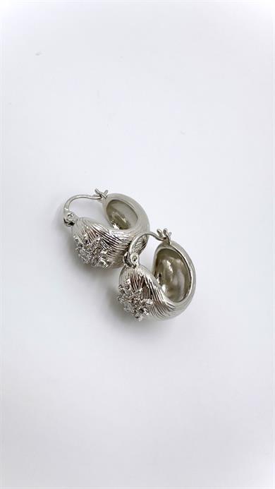 Vp Sılver Kartanesi Tarz Küpe