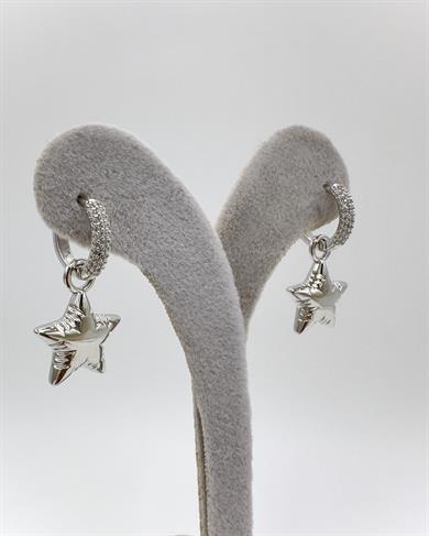 Vp Sılver Sallantılı Yıldız Model Küpe