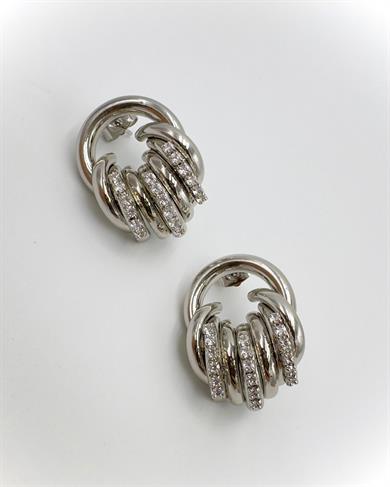 Vp Sılver Sarmal Model Küpe