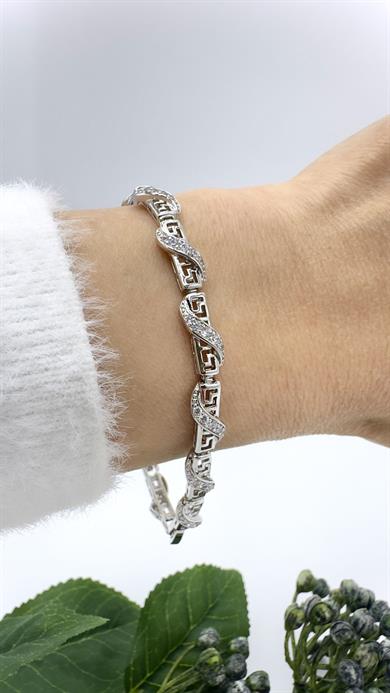 Vp Sılver Vrsc Sarmaşık Model Bileklik