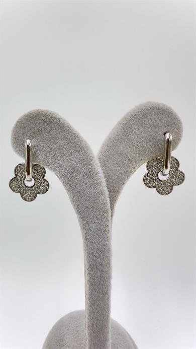 Vp Sılver Yonca Küpe