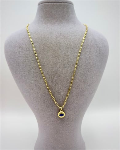 Vp Xp 14 K Altın Kaplama Ataç Göz  Kolye 60+5cm