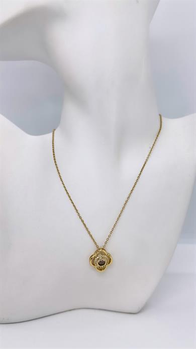 Yonca 100 Dilde Seni Seviyorum Kolyesi