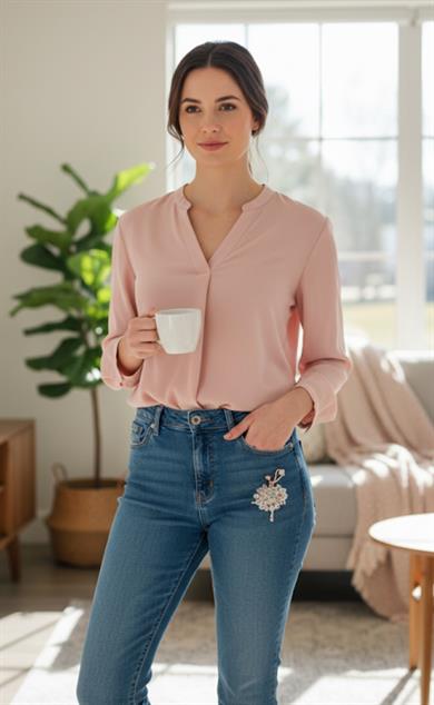 Zarif Balerin Model Broş