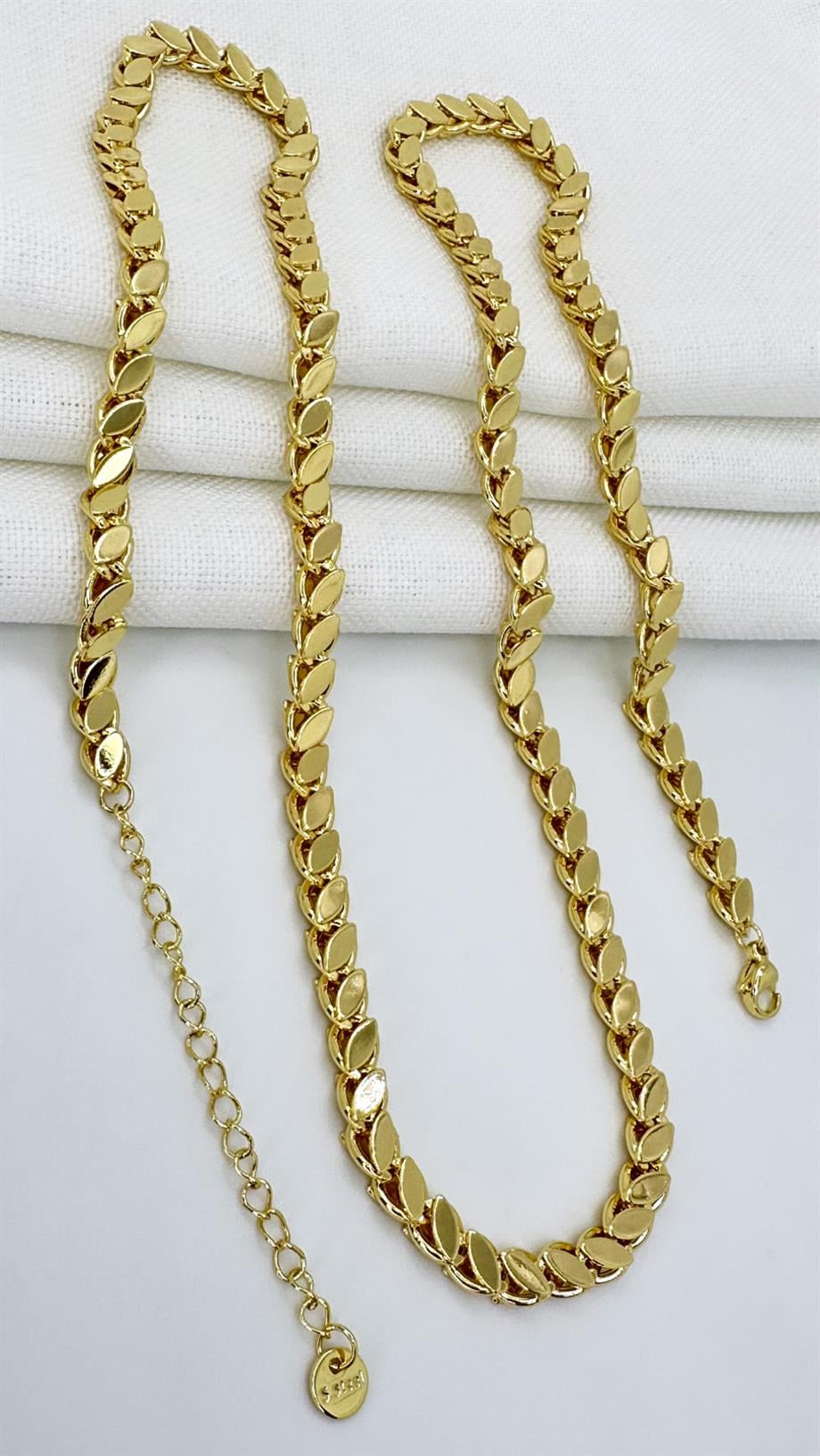 ÇELİK 60 CM ARPA KOLYE