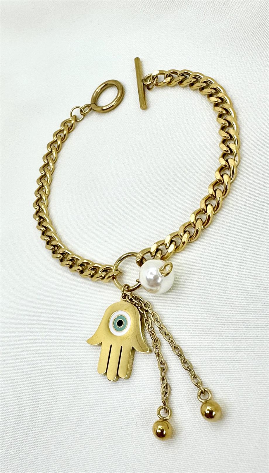 ÇELİK FATIMA ANA ELİ BİLEKLİK