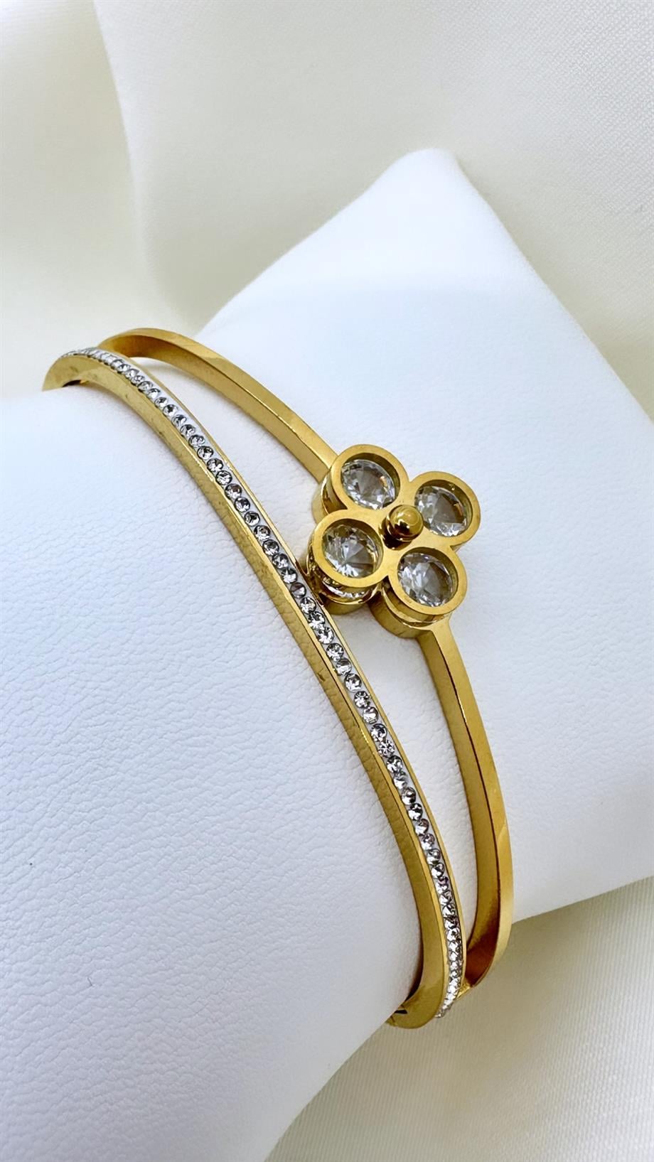 ÇELİK FLOWER KELEPÇE BİLEKLİK