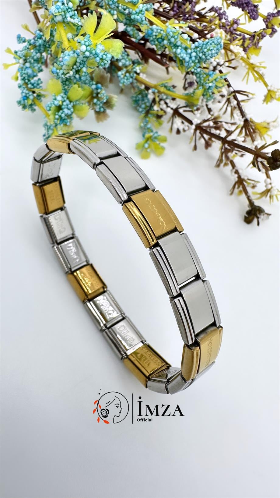 Çelik Marka Model Bileklik ( Lastikli Esnek )