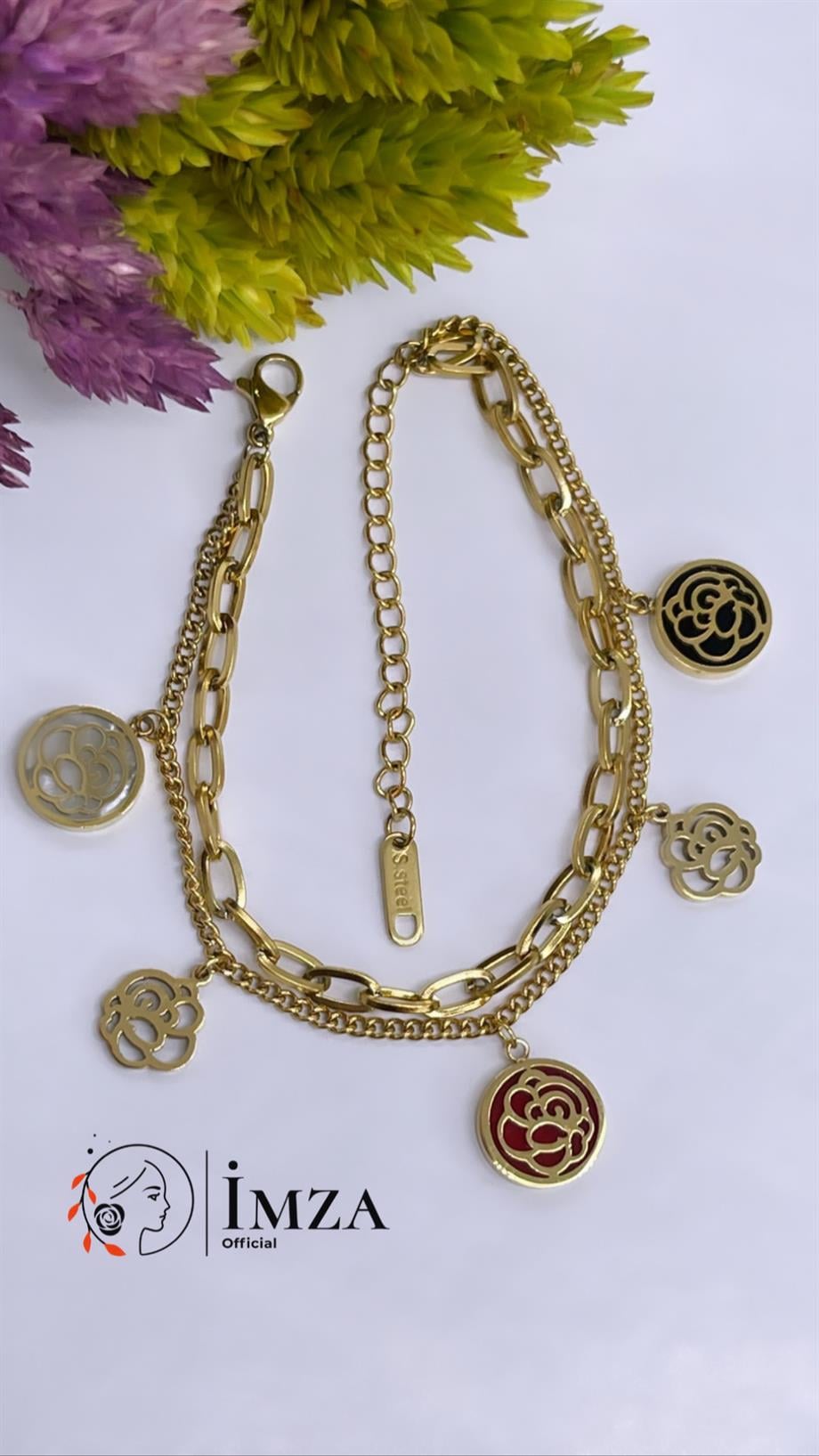 ÇELİK ROSES BİLEKLİK