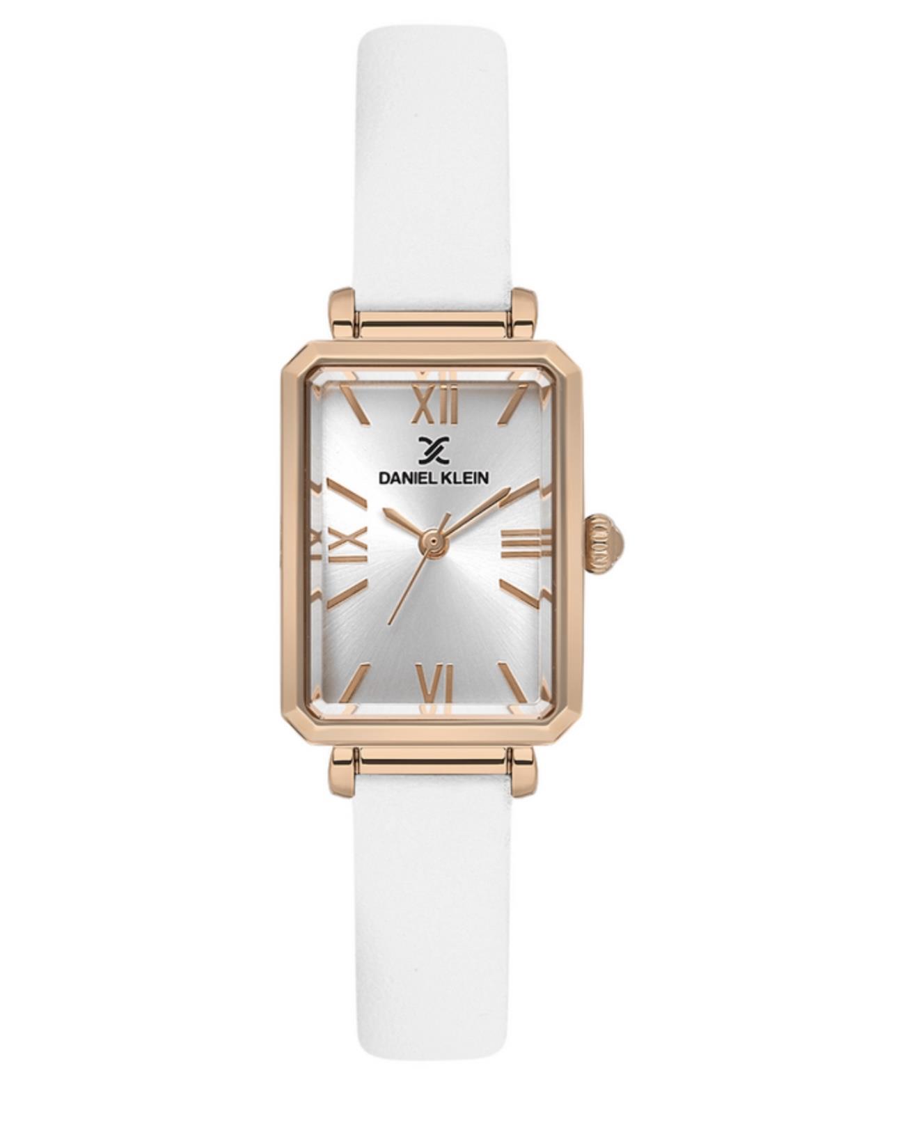 D K Premıum Beyaz Kordonlu Model Kadın Saat