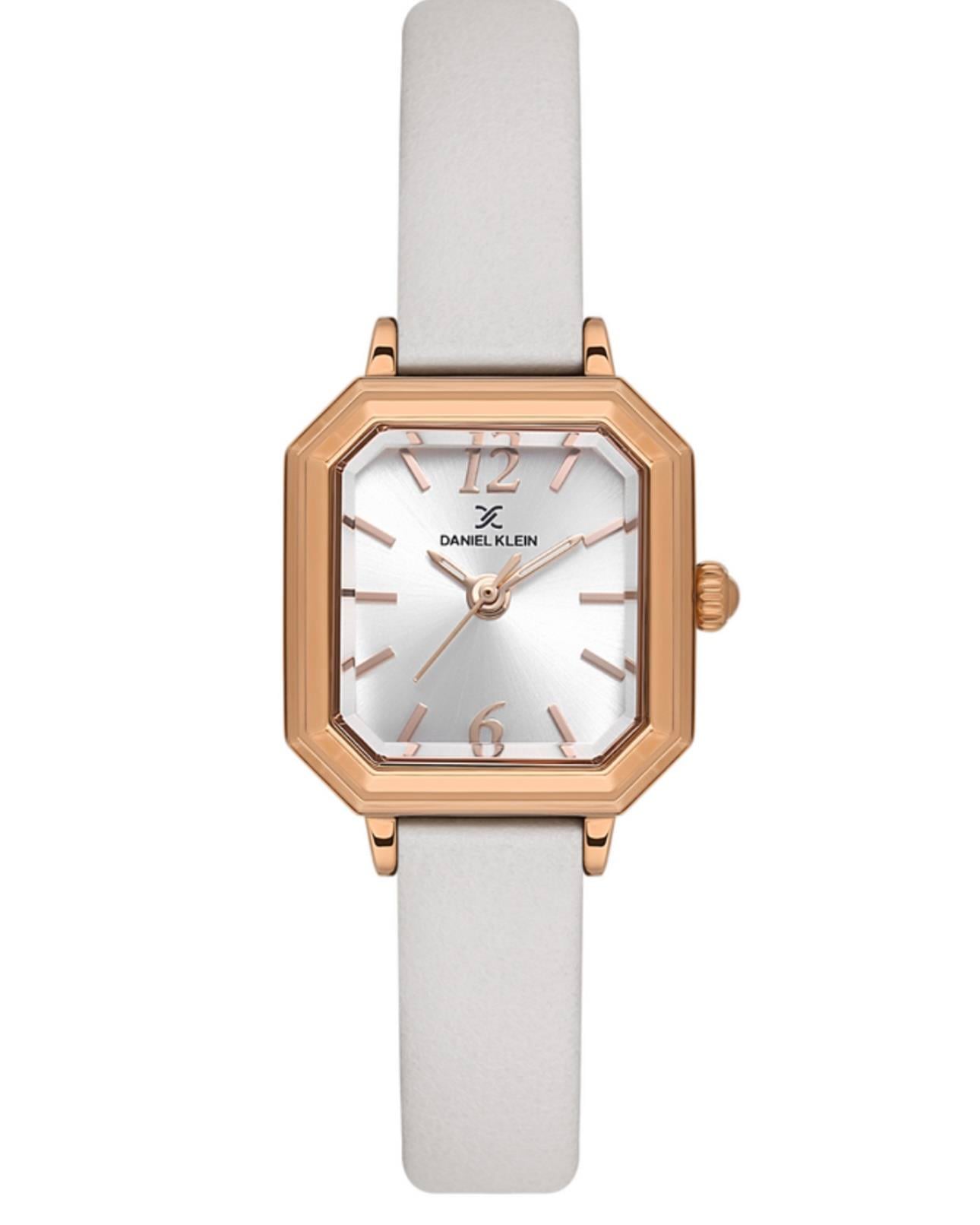 D K Premıum Beyaz Kordonlu Model Kadın Saat