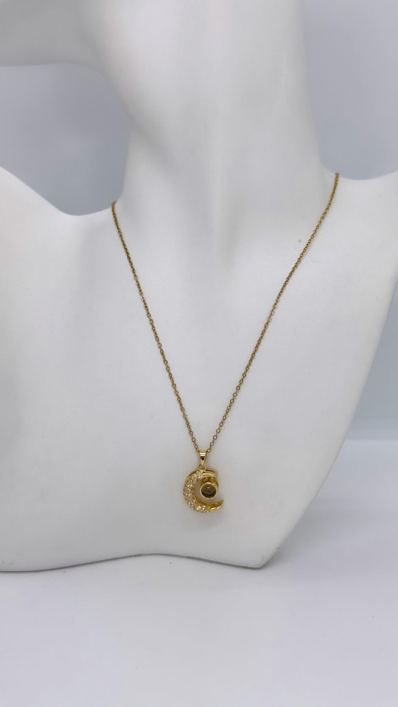 Hilal 100 Dilde Seni Seviyorum Kolyesi