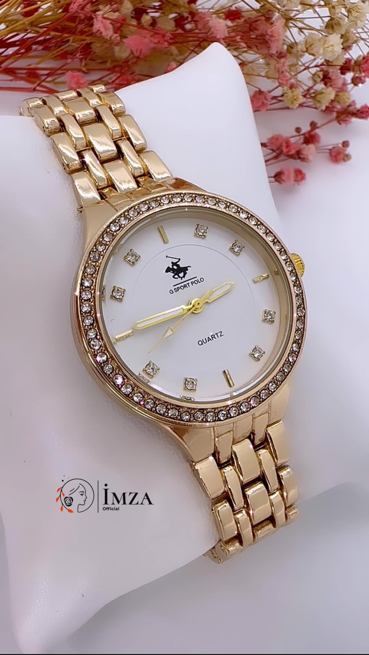 Rolex Kordon Beyaz Kadran Kadın Saati