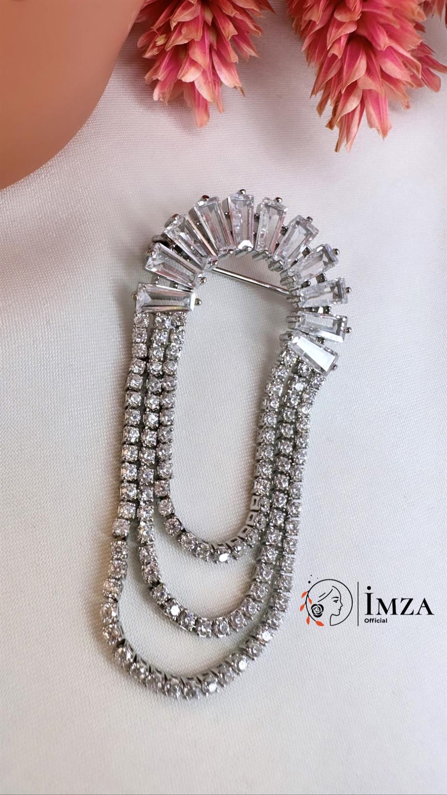 Silver Suyolu Broş