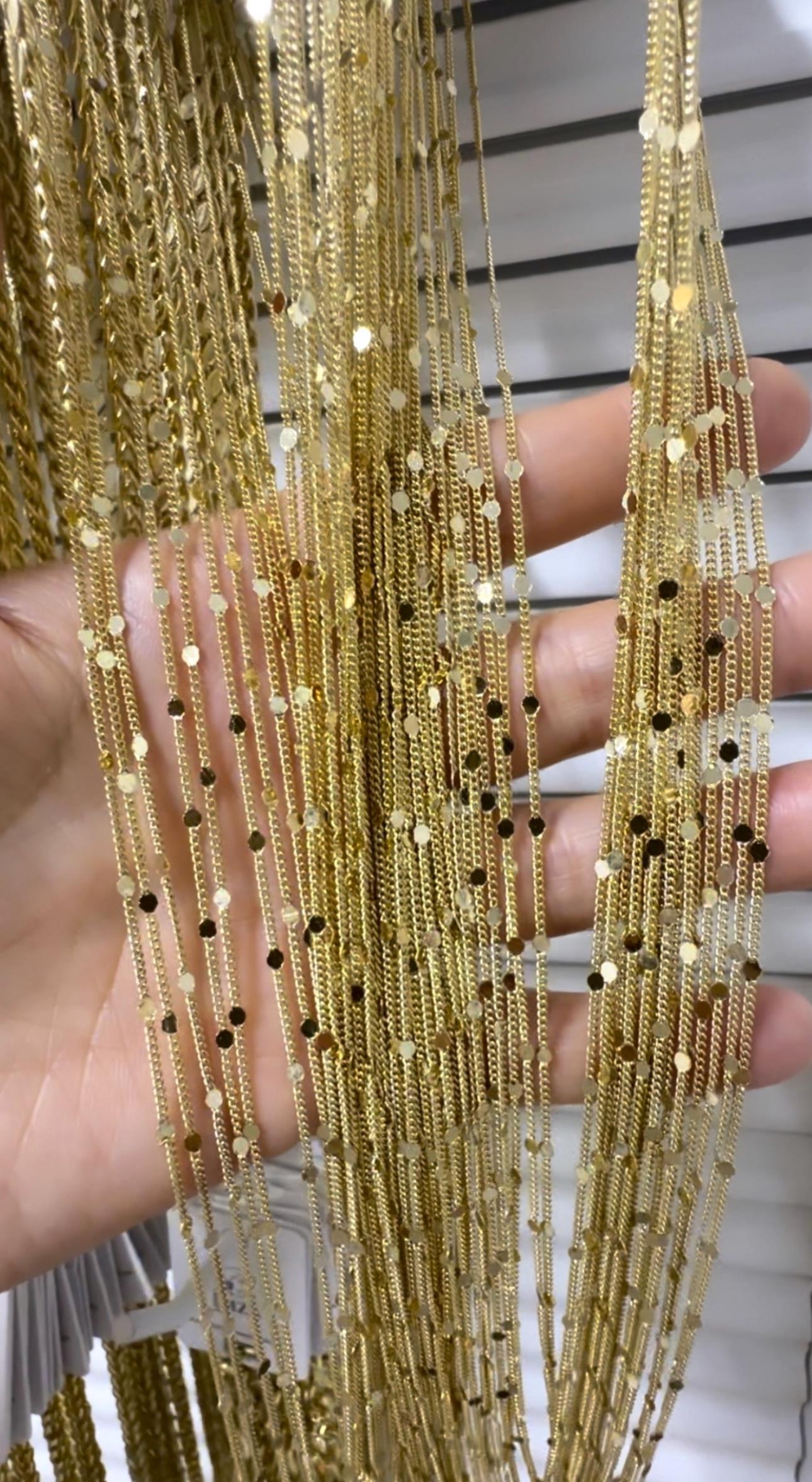 Vip 14 K Aynalı Zincir Kolye