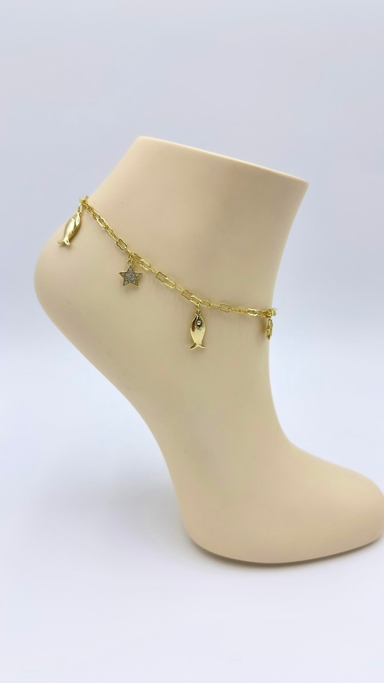 Vip 14 K Balık Model Halhal