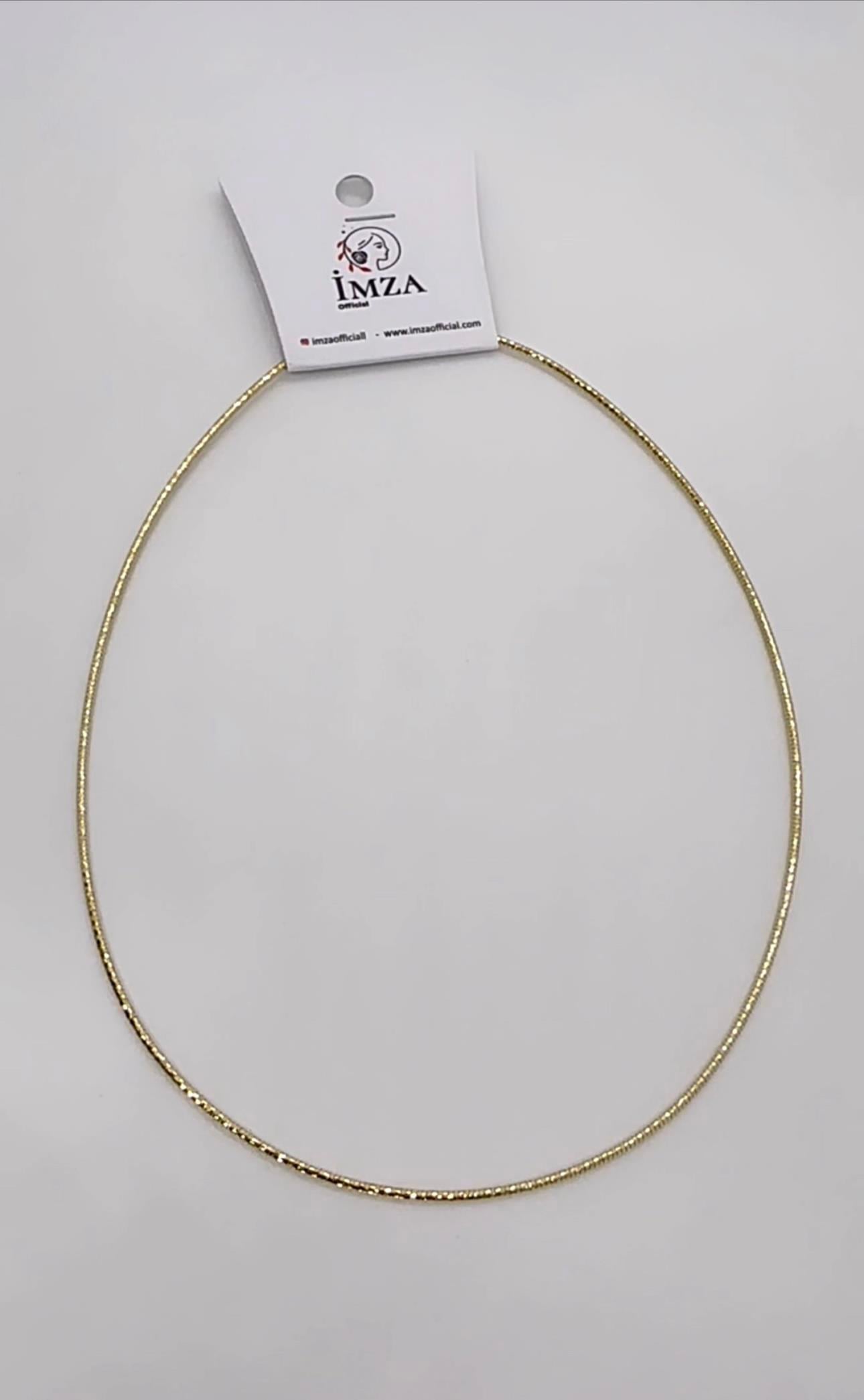Vip 14 K Choker Kolye