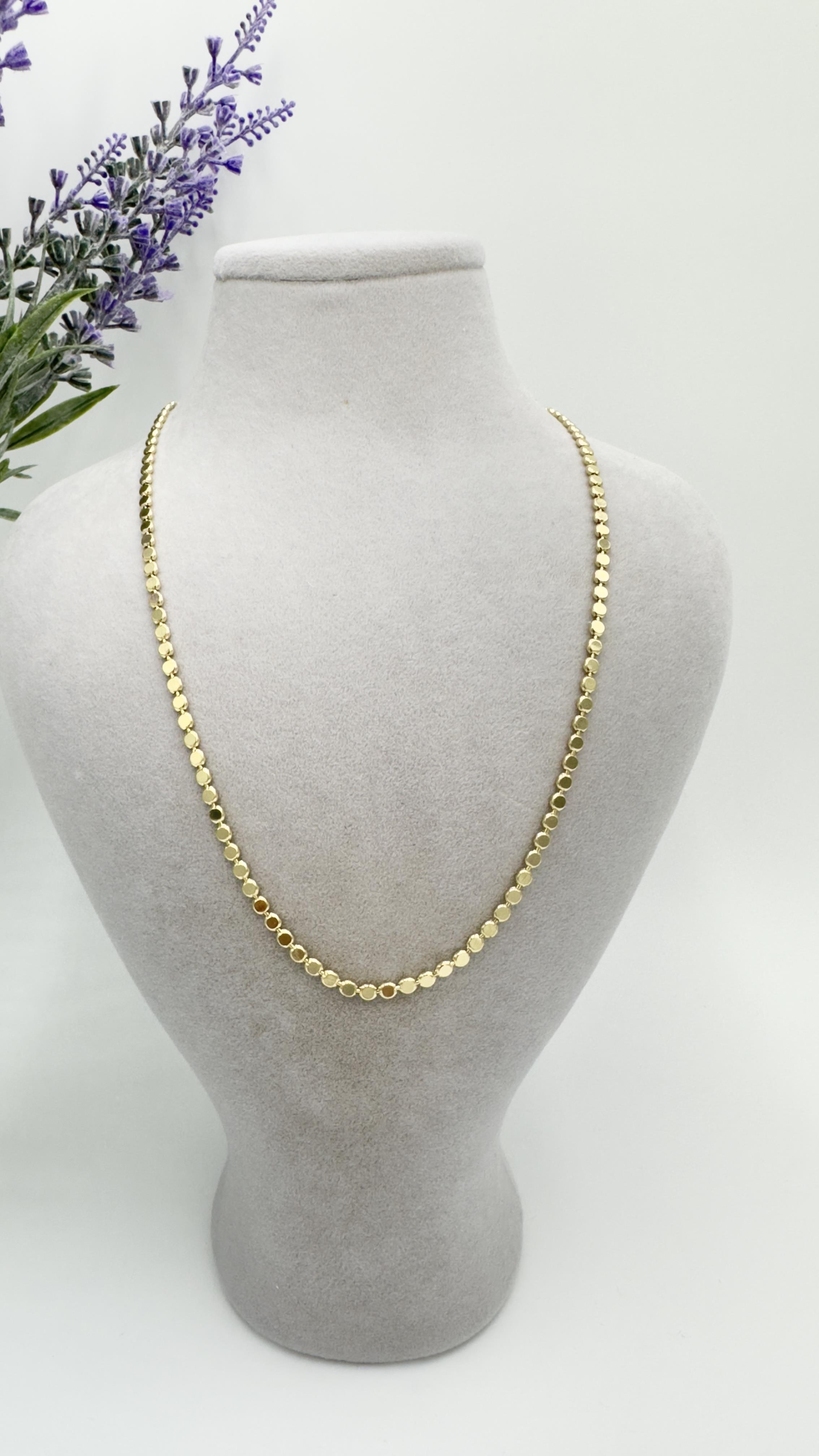 Vip 14 K Ezme Dorika Kolye 50cm