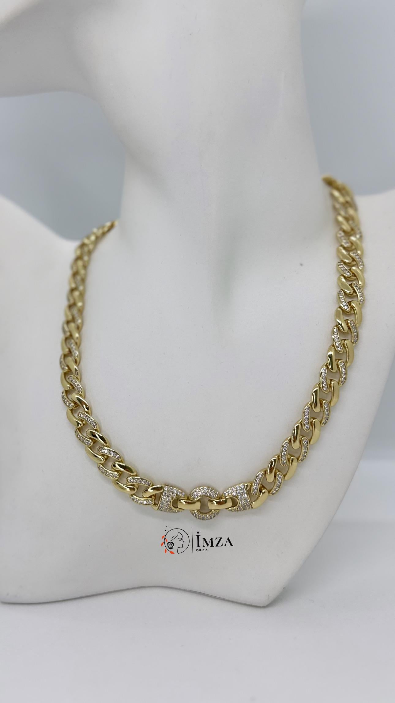 Vip 14 K Gemici Gurmet Kolye