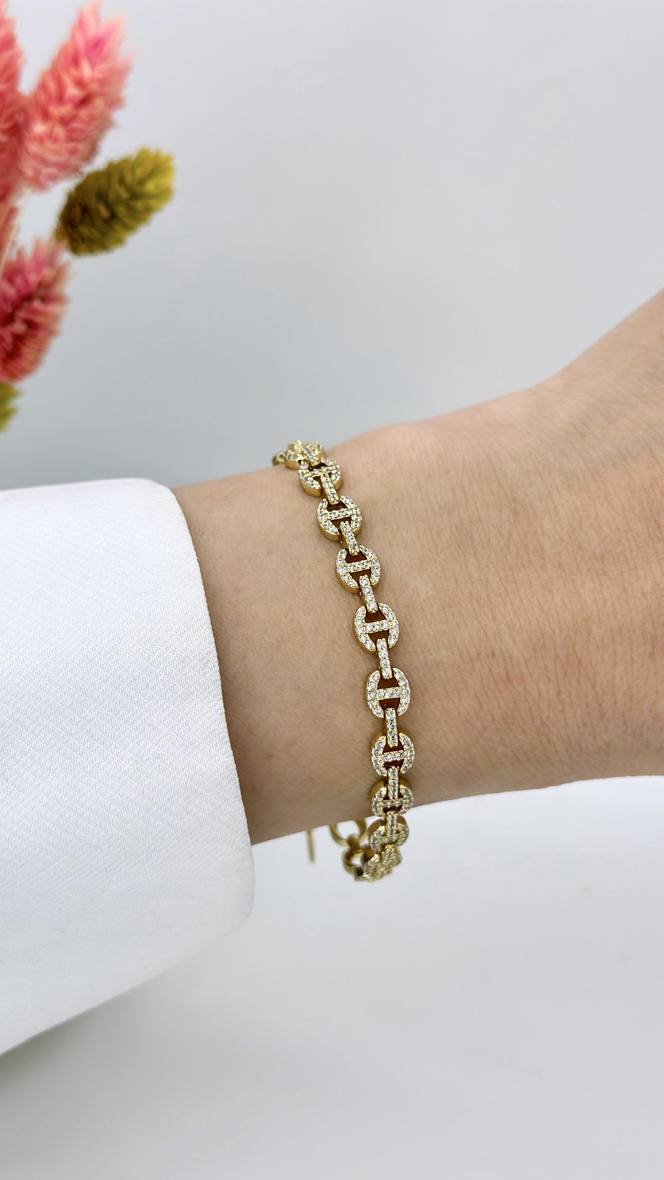Vip 14 K Gemici Model Bileklik