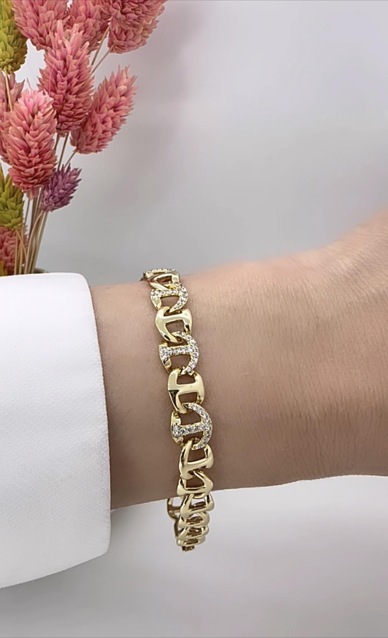Vip 14 K Meksika Modeli Bileklik