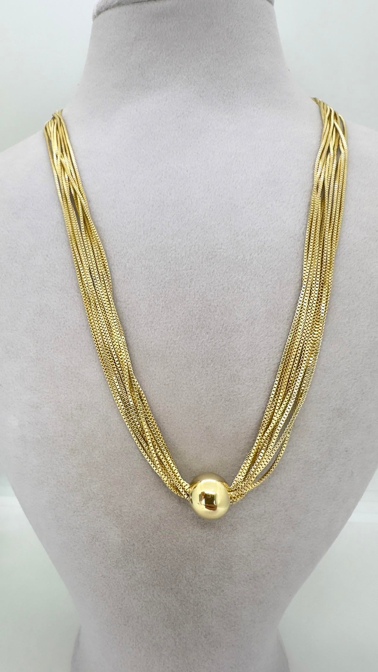 Vip 14 K Pearly Kolye
