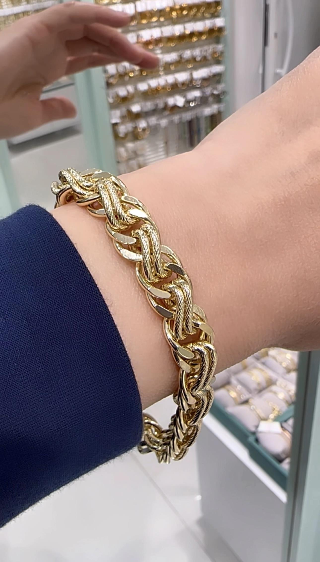 Vip 14 K Sarmal Bileklik