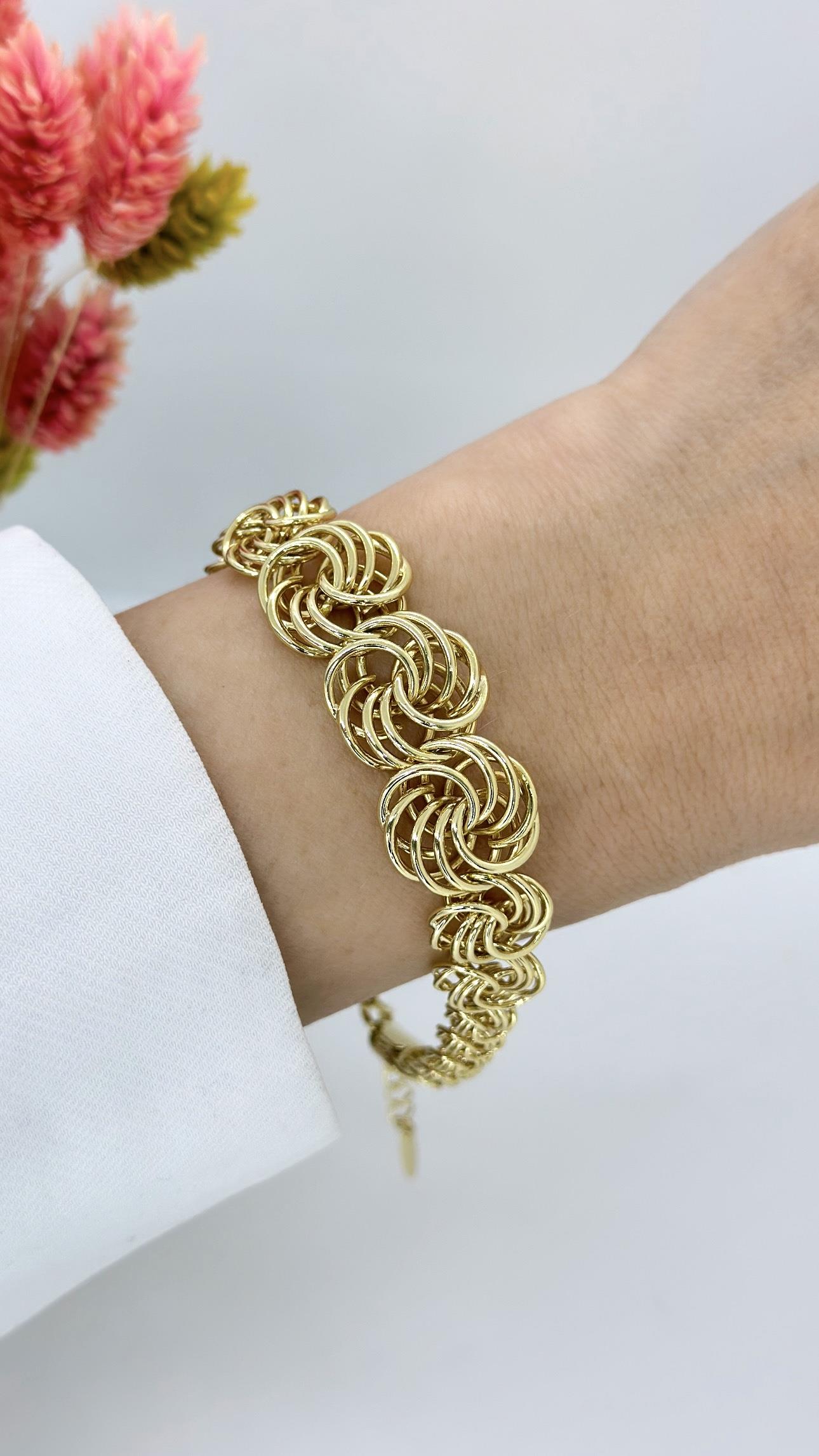 Vip 14 K Sarmal Bileklik