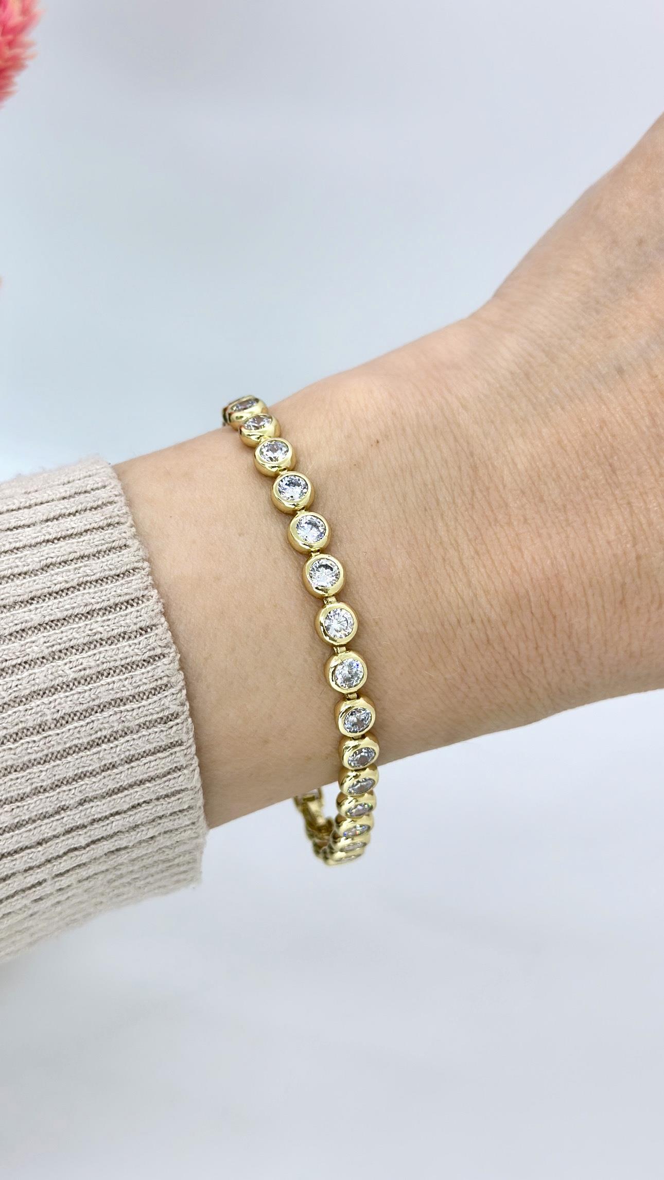 Vip 14 K Suyolu Bileklik