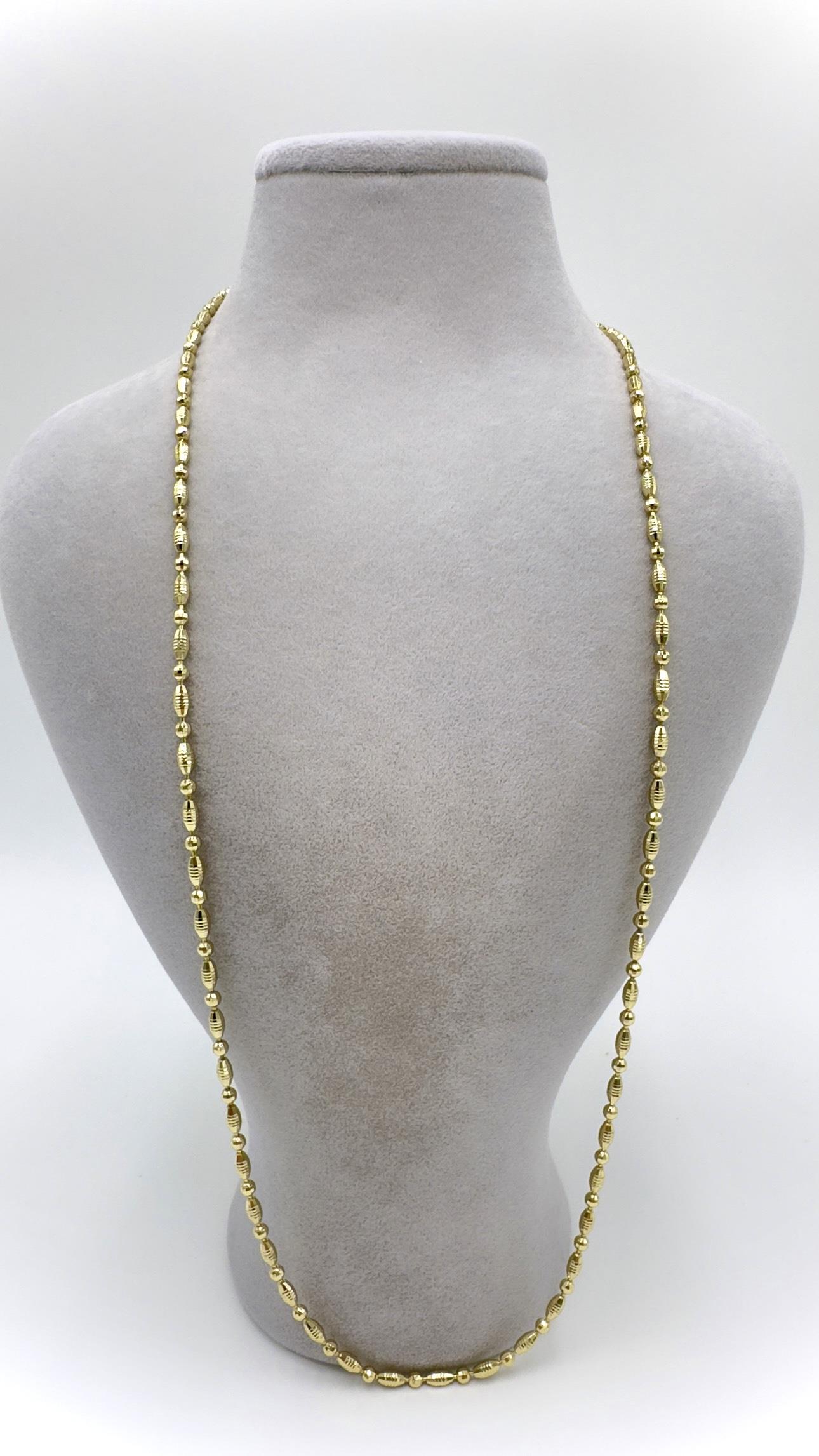 Vip 14 K Uzun Model Dorika Kolye 70cm