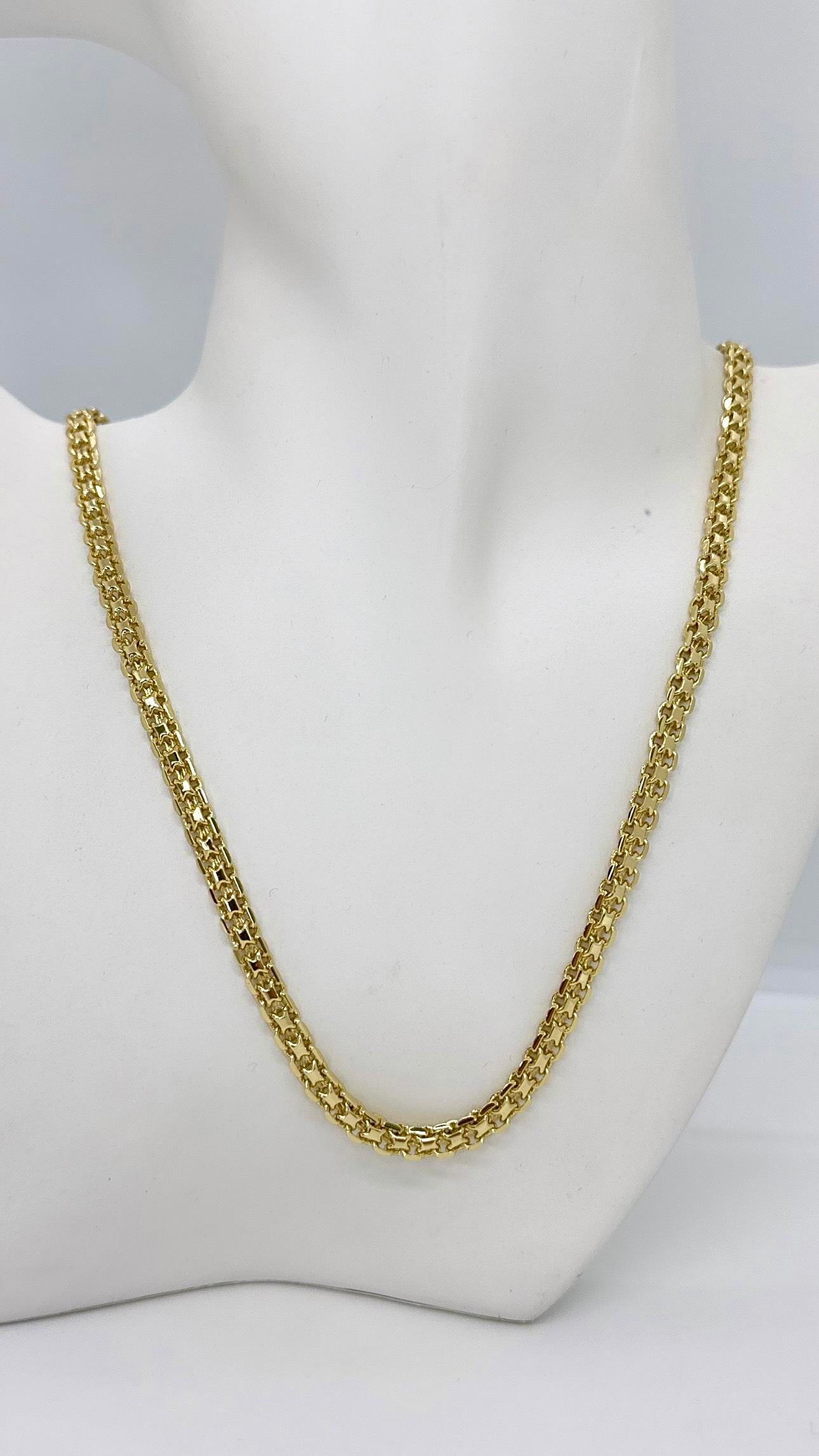 Vip 14 K Vintage Kolye 50cm