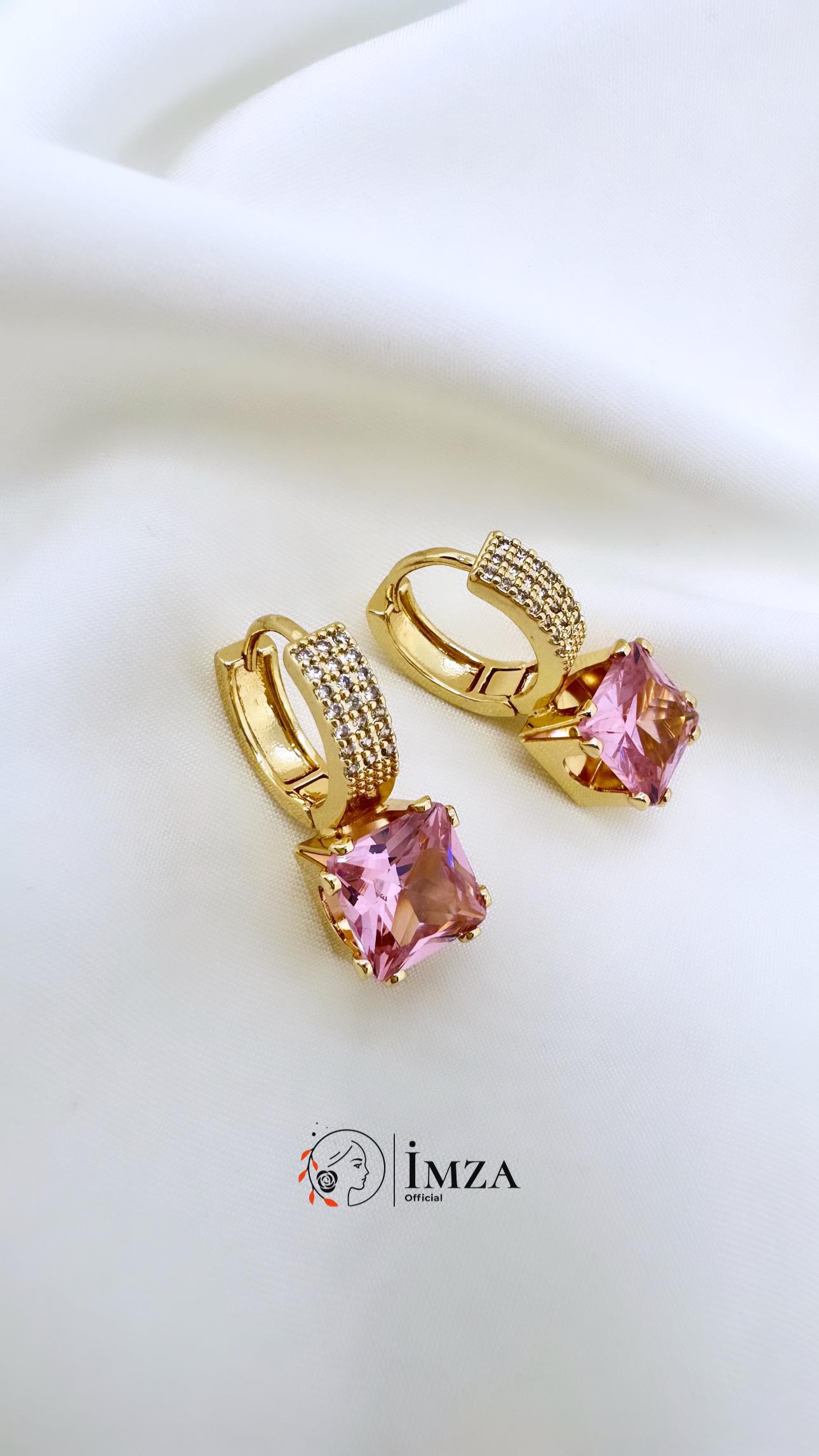 Vip Pembe Baget Küpe