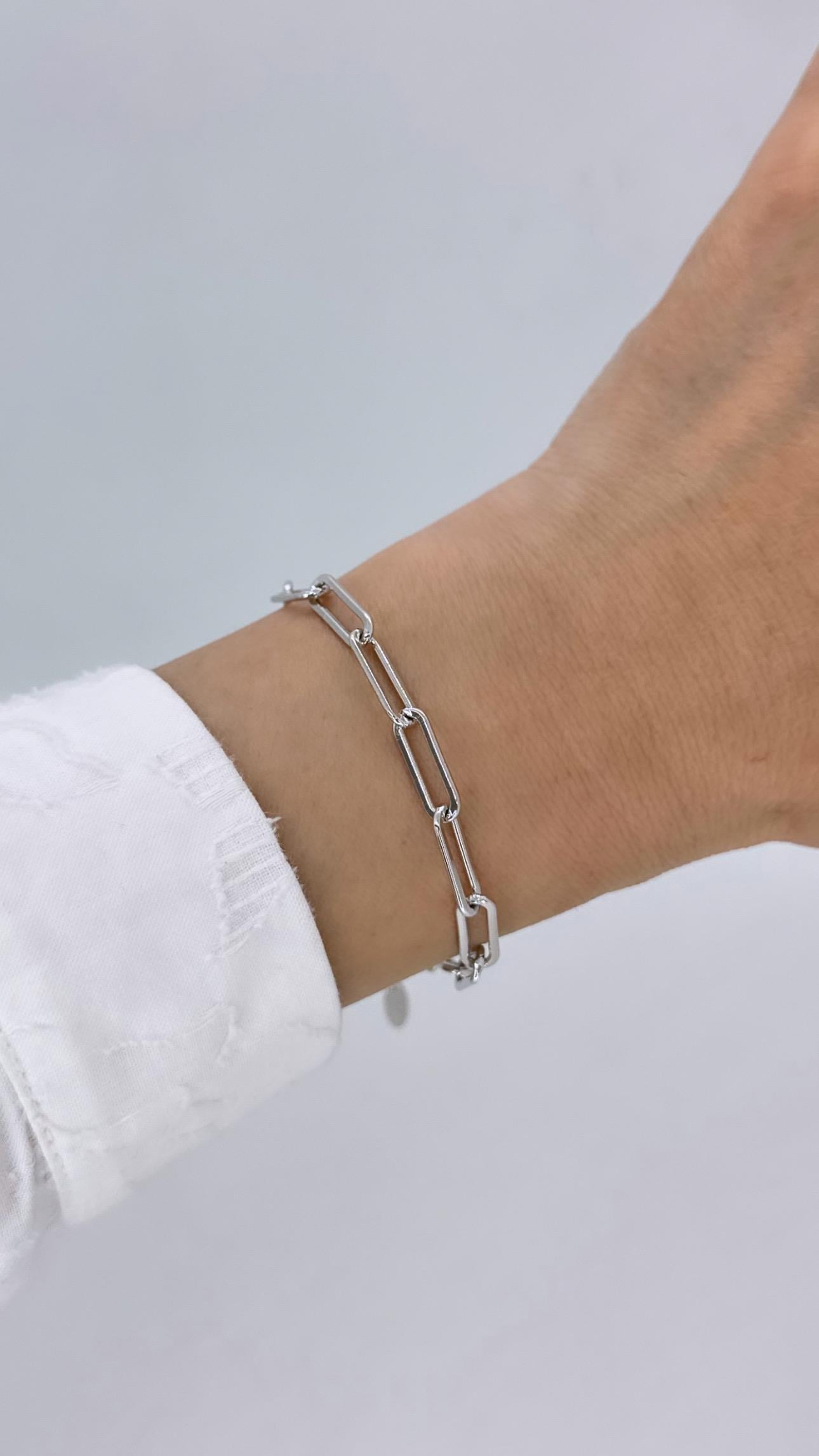 Vip Silver Ataç Bileklik