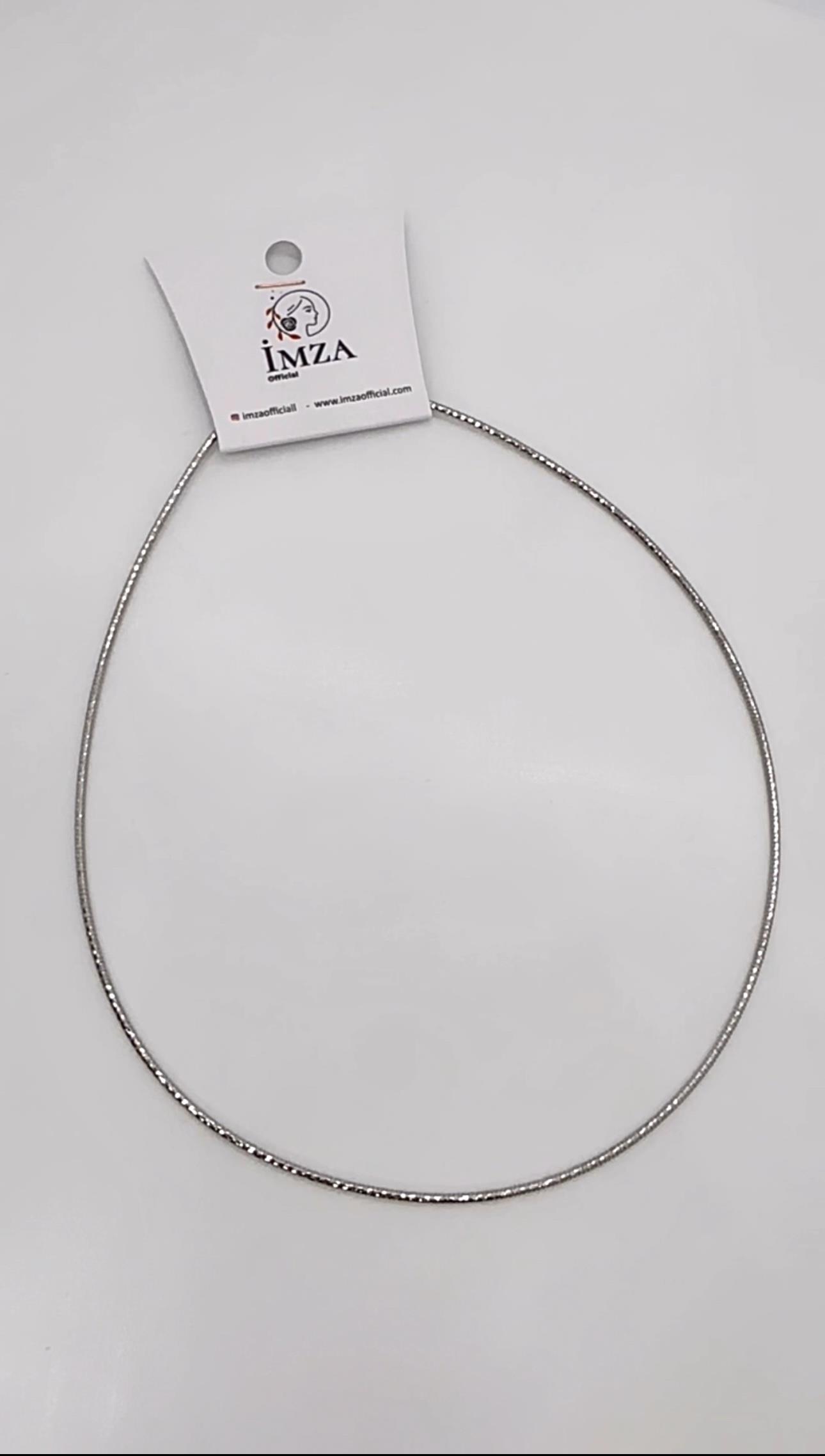 Vip Silver Choker Kolye