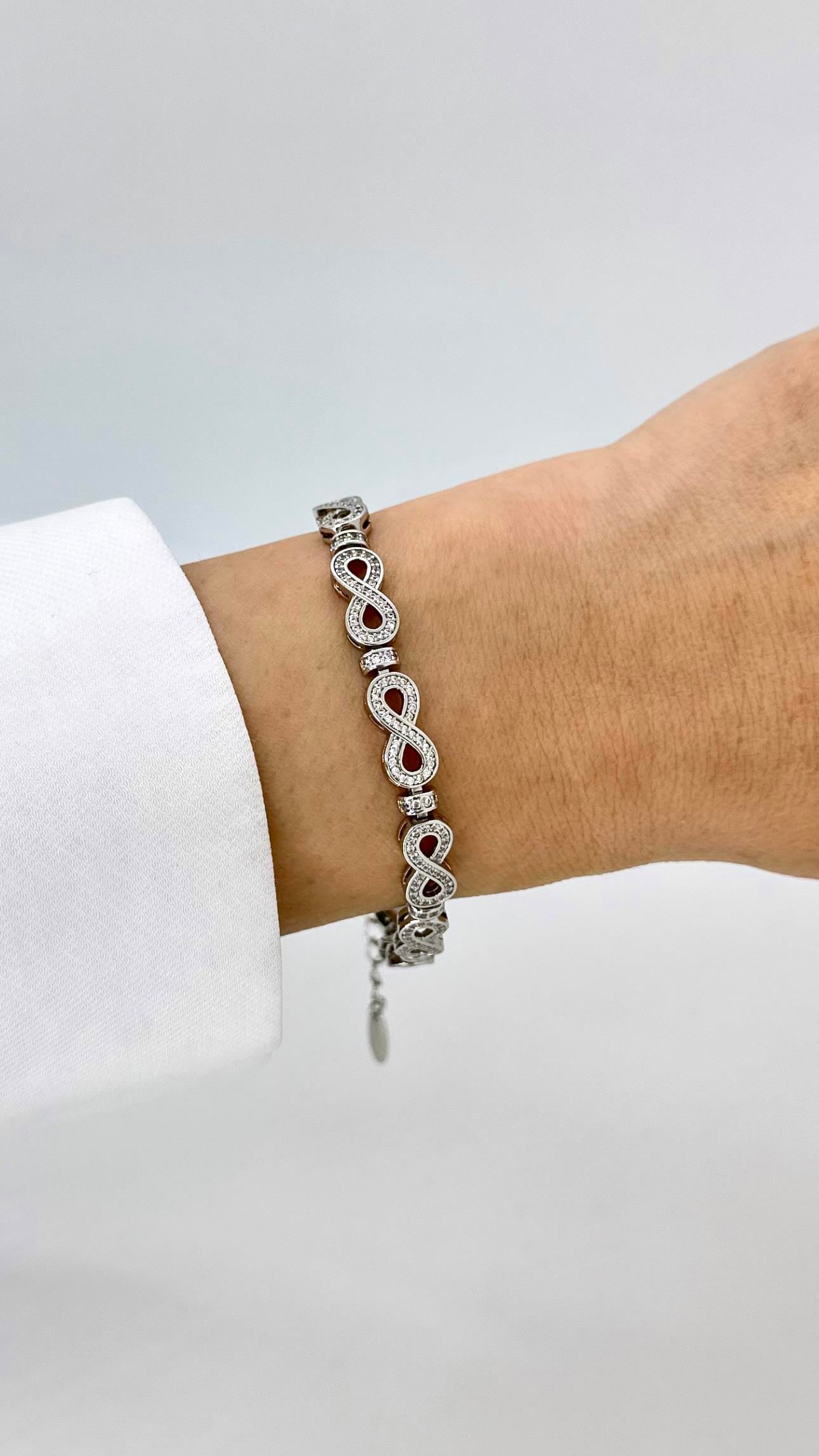 Vip Silver Sonsuzluk Bileklik