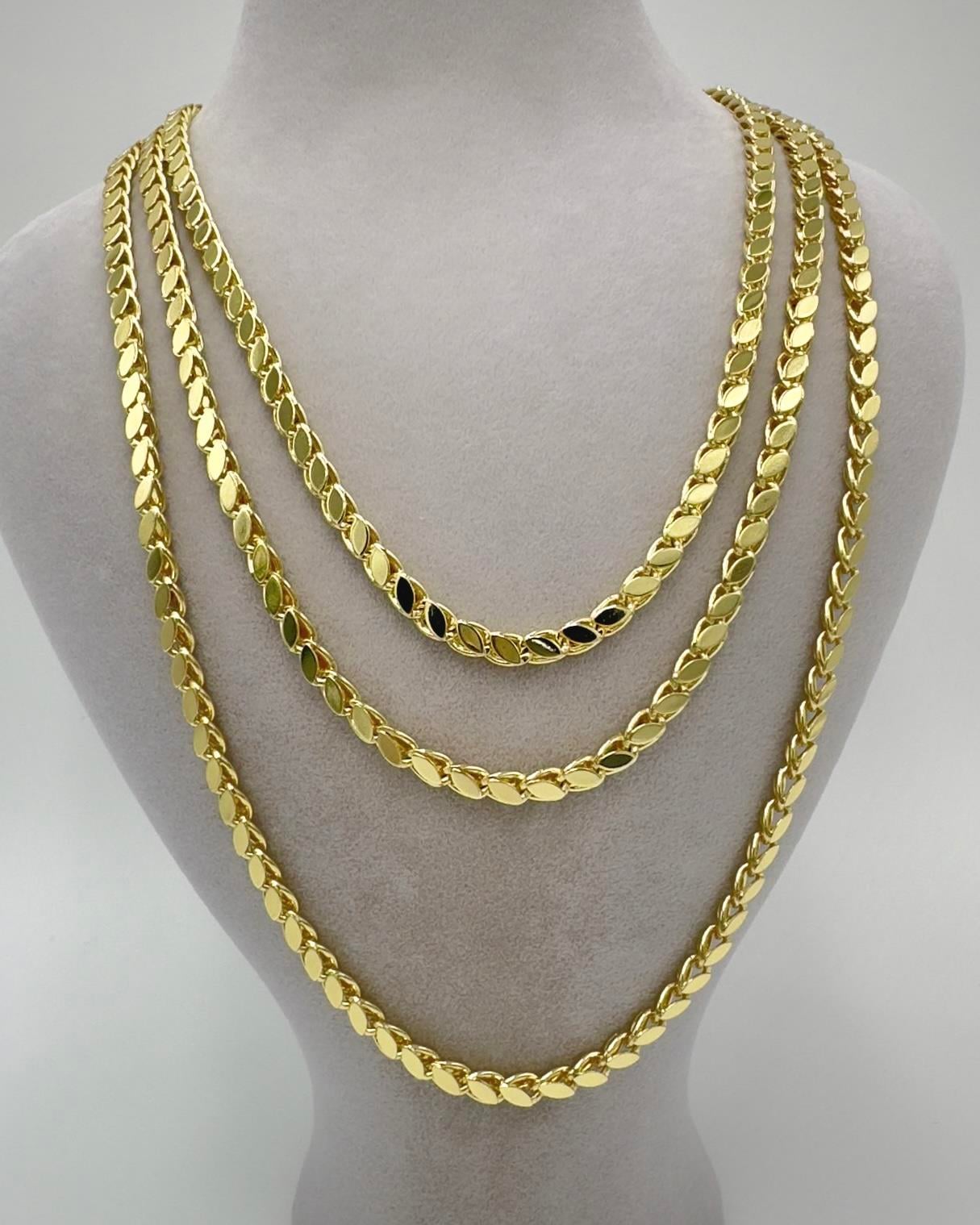 Vp 14 K Altın Kaplama Arpa Model Kombin Set