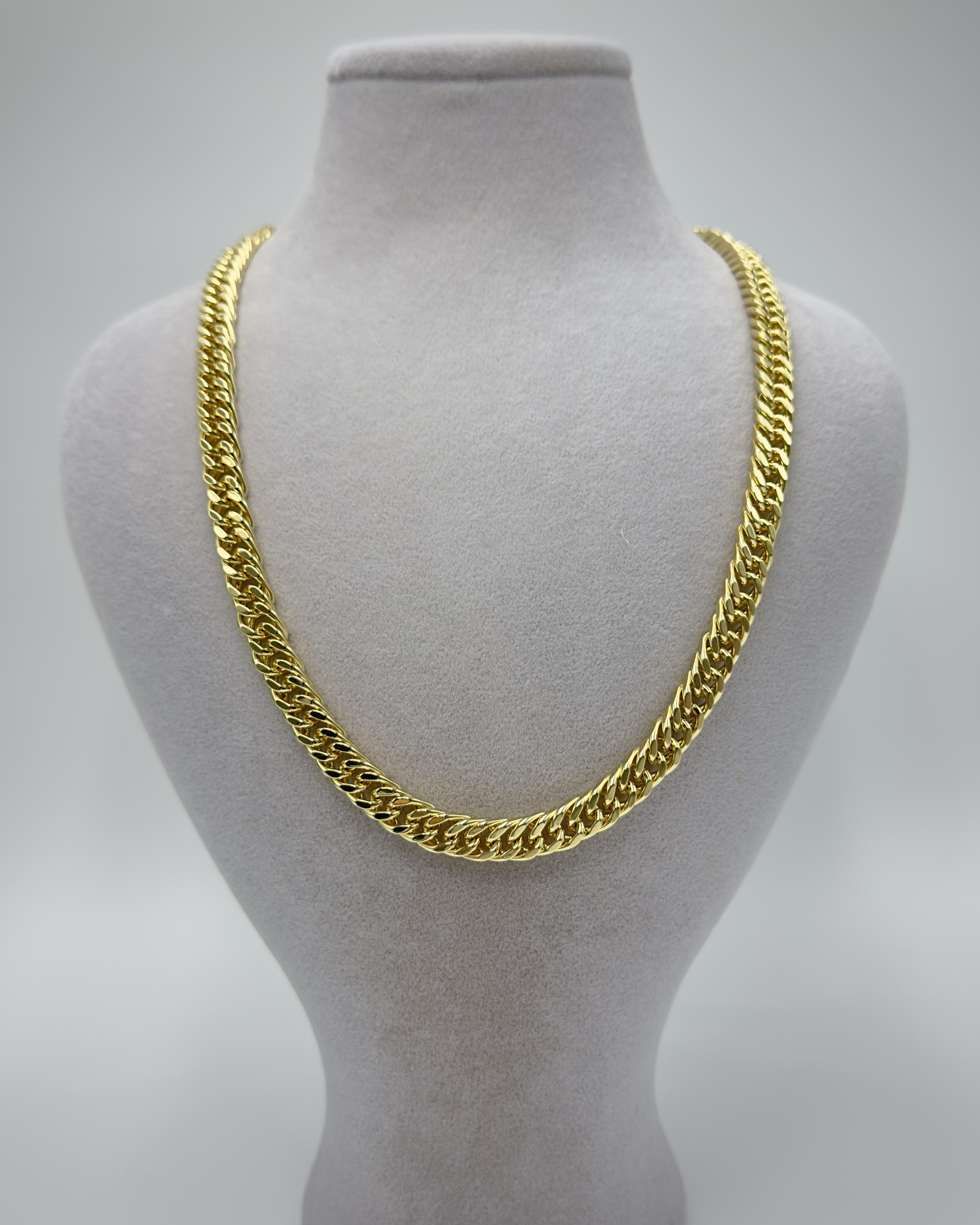 Vp 14 K Altın Kaplama İnce Samanyolu Kolye 50cm