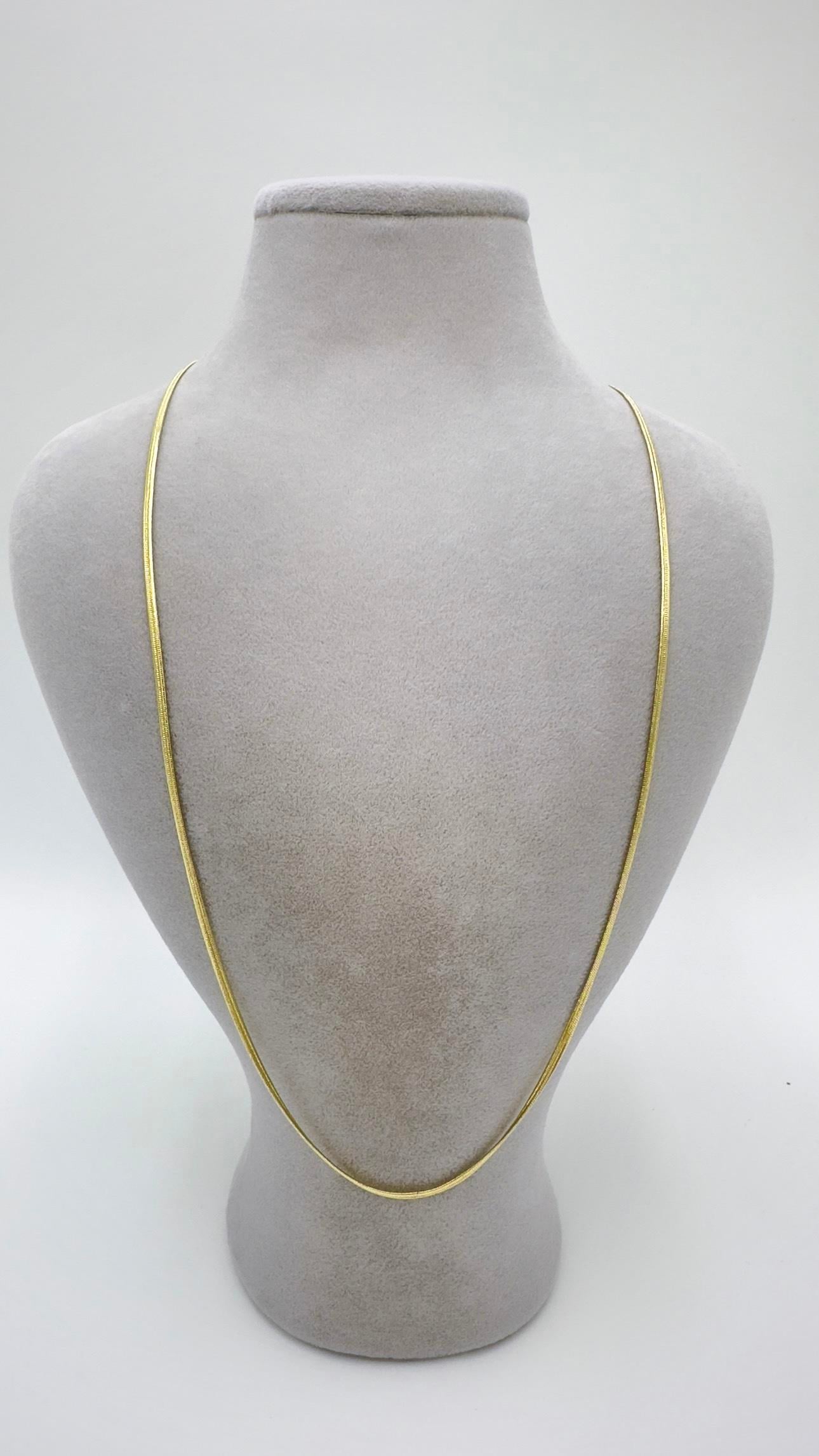 Vp 14 K Ezme İtalyan Zincir 60cm