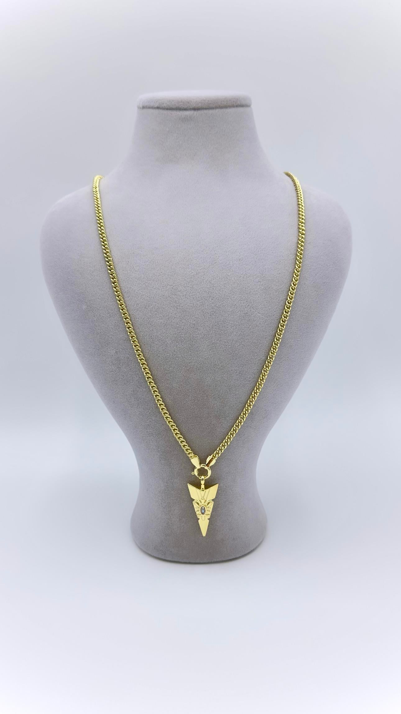 Vp 14 K Geometrik Model Kolye 60cm