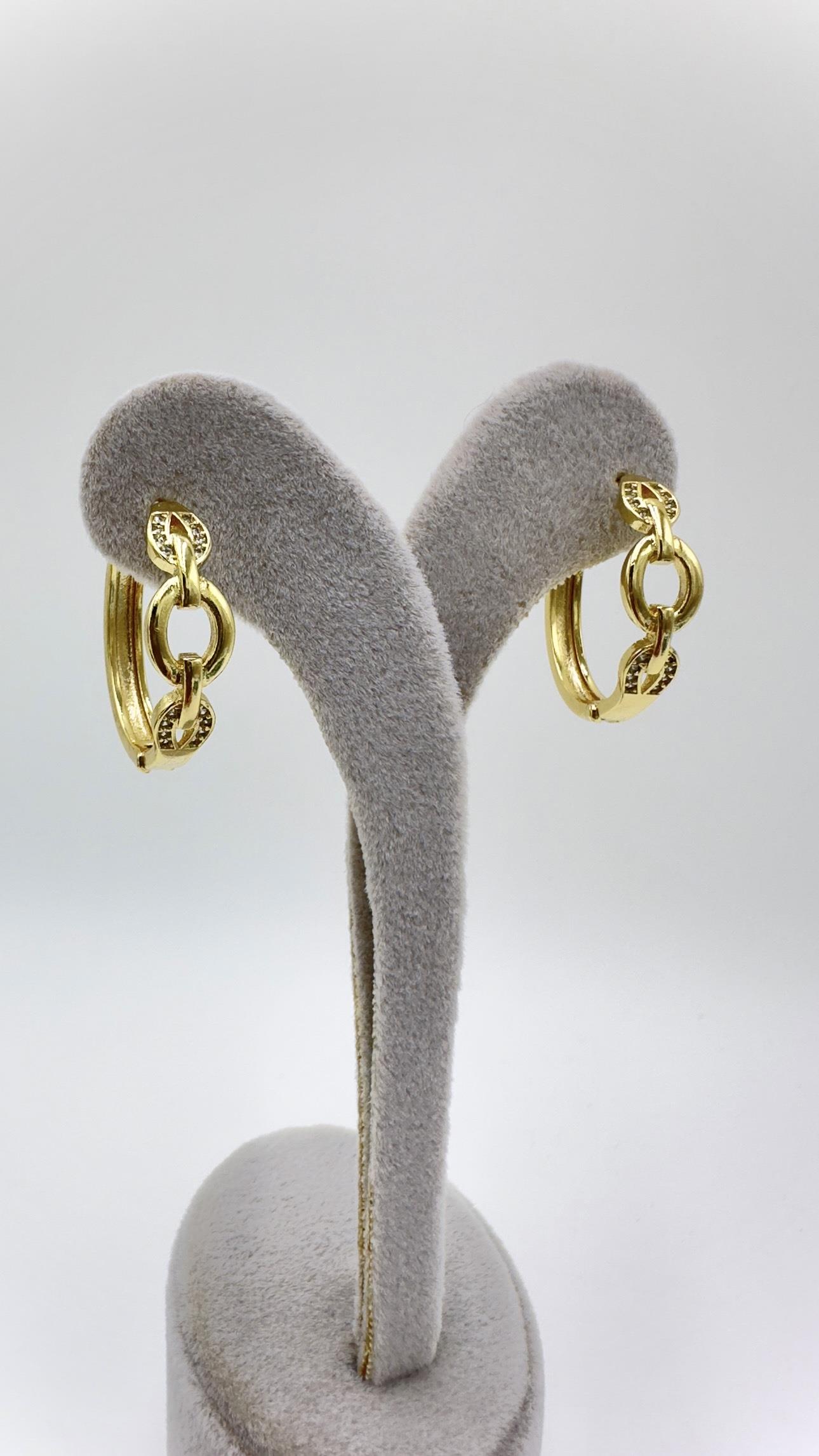 Vp 14 K Gurmet Model Halka Küpe