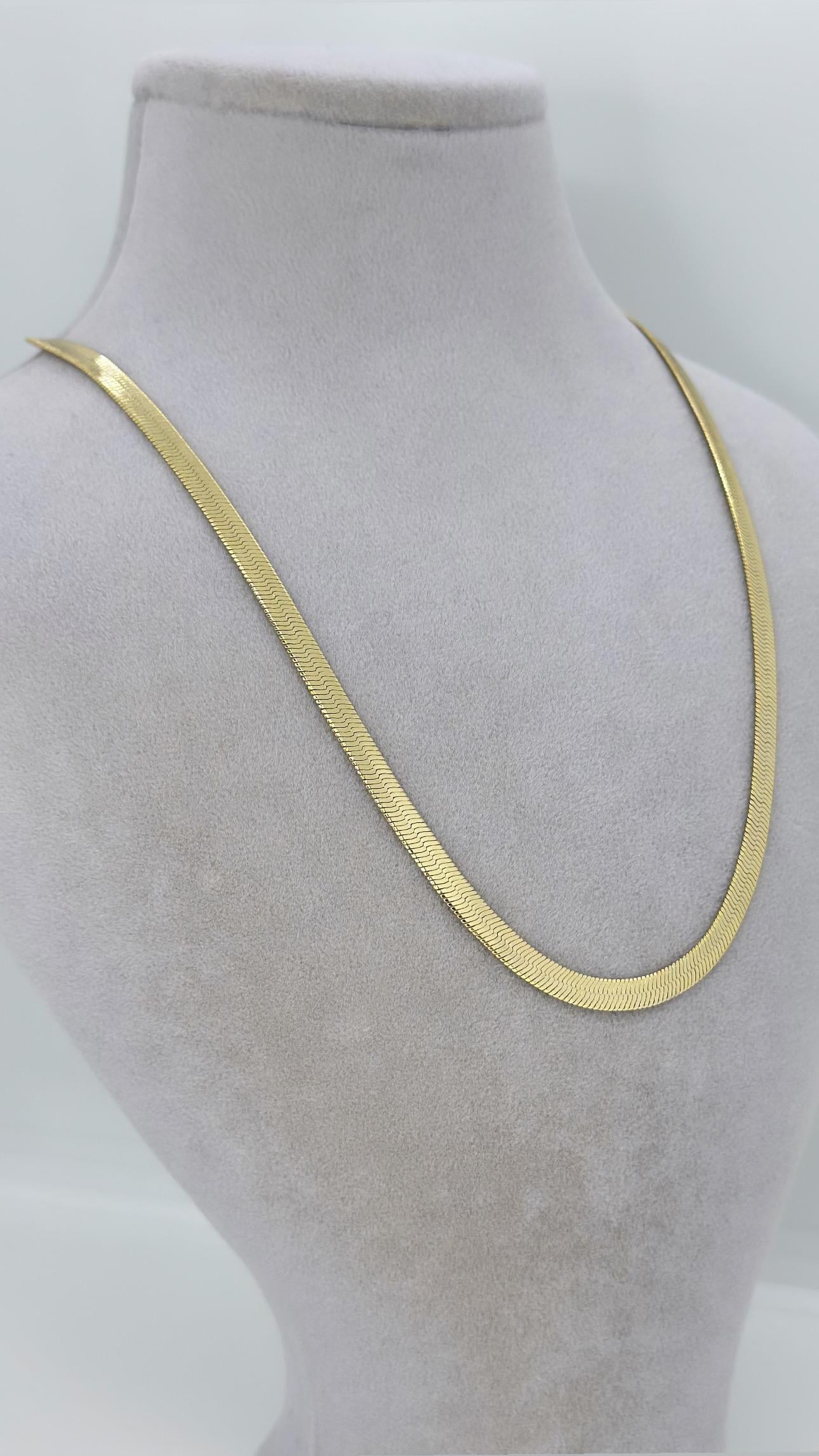 Vp 14 K İtalyan Kolye 47cm