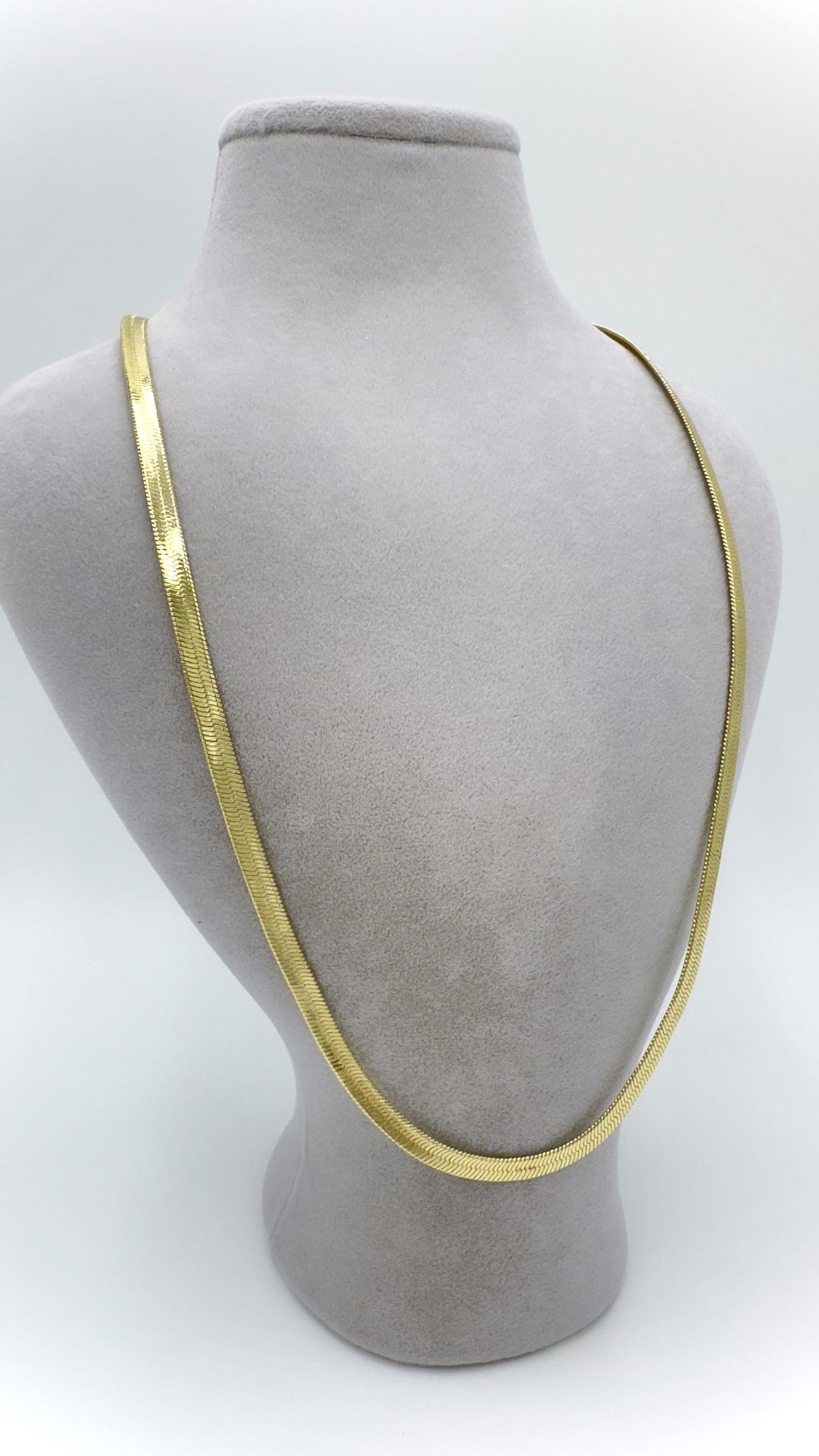 Vp 14 K İtalyan Zincir Kolye 60cm