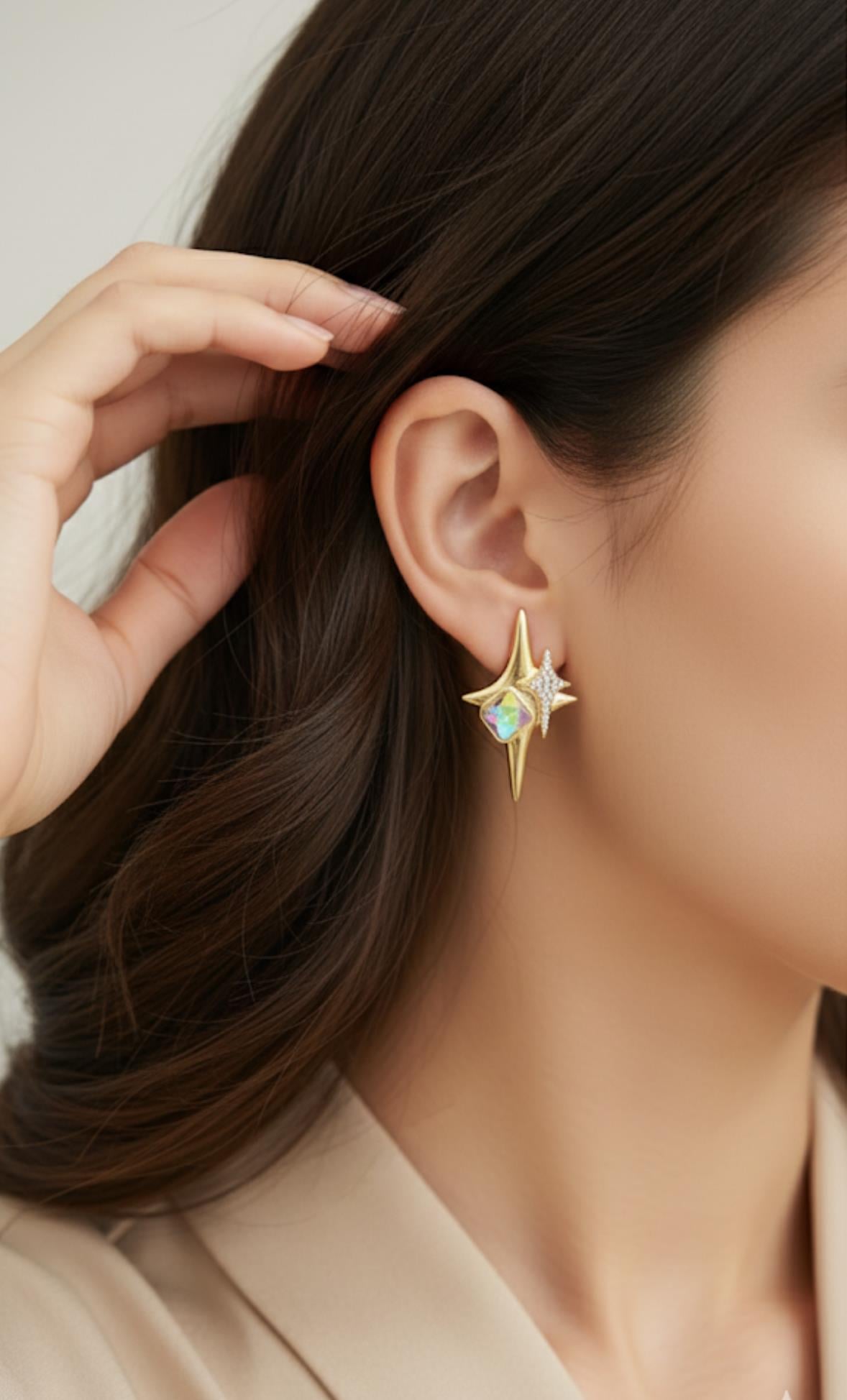 Vp 14 K Kutup Yıldızı Model Küpe