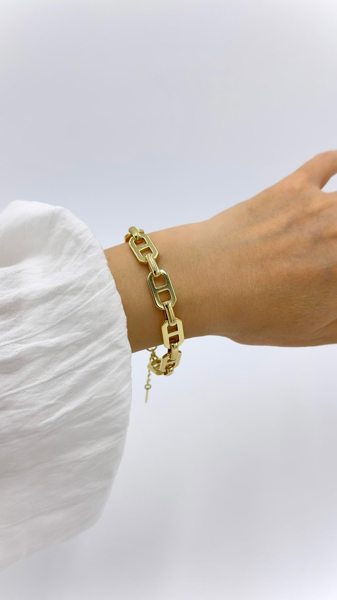 Vp 14 K Özel Seri Kare Desen Bileklik