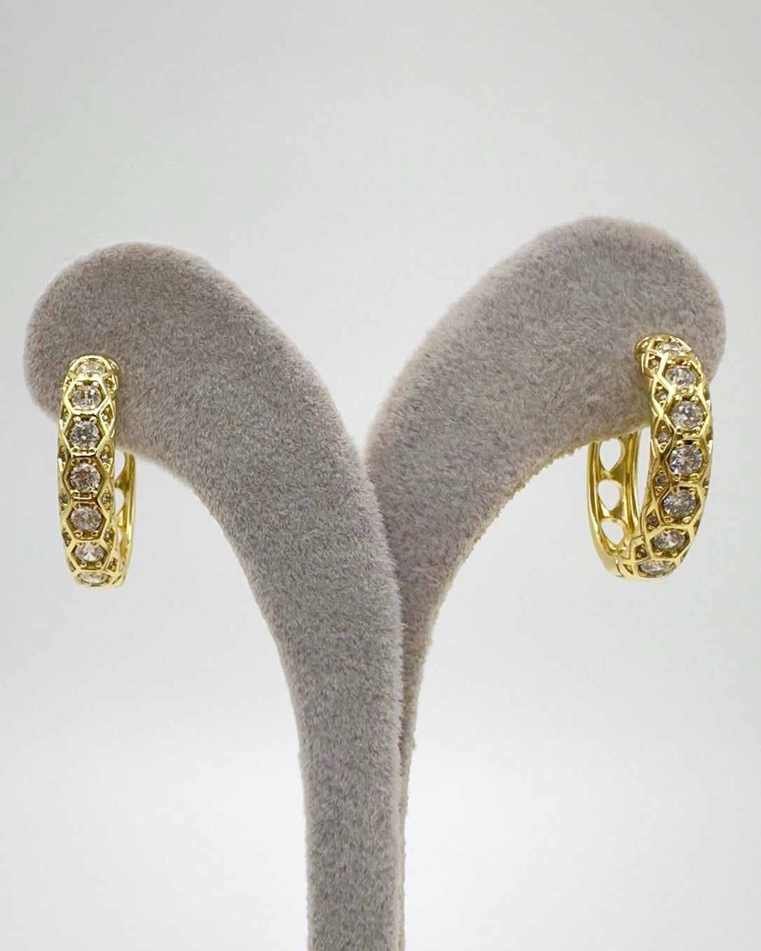 Vp 14 K Su Yolu Halka Küpe